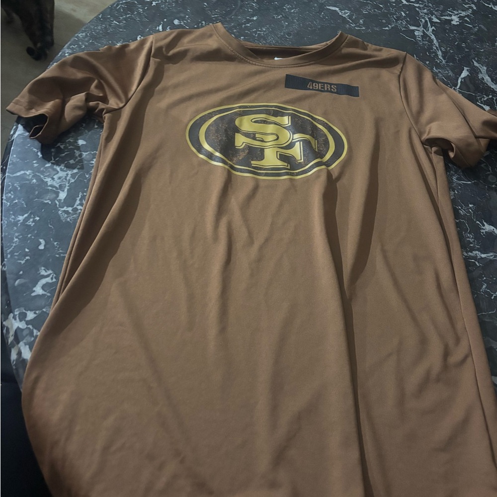 Nike Brown 49ers Short Sleeve Tee